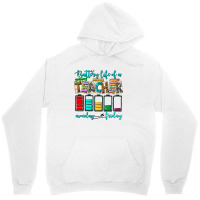 Battery Life Of A Teacher Monday Friday Unisex Hoodie | Artistshot