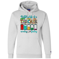 Battery Life Of A Teacher Monday Friday Champion Hoodie | Artistshot