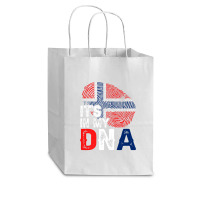 It's In My Dna Norway Flag Fingerprint Patriotic Premium Cub Paper Bag - 8 X 4 1/2 X 10 1/4 | Artistshot