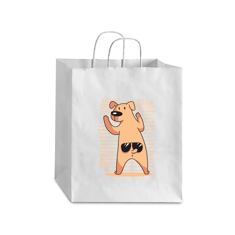 Dog Tail Glasses Debie Paper Bag - 10 X 5 X 13 | Artistshot