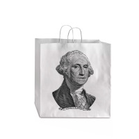 George Washington Founding Father Military Constitution T Shirt Jumbo Paper Bag - 18 X 7 X 18 3/4 | Artistshot