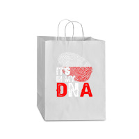 It's In My Dna Poland Flag Fingerprint Patriotic Premium Mart Paper Bag -13 X 7 X 17 | Artistshot