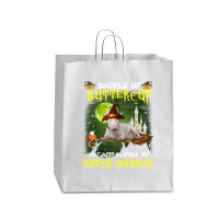 Bull Terrier Buckle Up Buttercup You Just Flipped My Witch Switch Queen Paper Bag - 16 X 6 X 19 1/4 | Artistshot