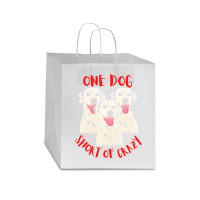 One Dog Short Of Crazy T  Shirtone Dog Short Of Crazy T  Shirt (14) Star Paper Bag - 13 X 7 X 13 | Artistshot