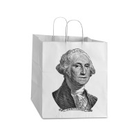 George Washington Founding Father Military Constitution T Shirt Take Out Paper Bag - 14 X 10 X 15 1/2 | Artistshot