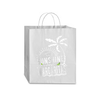 Sunshine And Margaritas Summer Vacation Traveler Paper Bag -13 X 6 X 15 3/4 | Artistshot