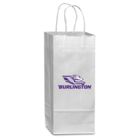 Burlington Community High School Wine Paper Bag - 5 1/2 X 3 1/4 X 13 | Artistshot