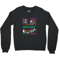 Analytics Field Science Crewneck Sweatshirt | Artistshot