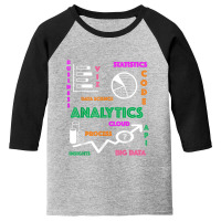 Analytics Field Science Youth 3/4 Sleeve | Artistshot