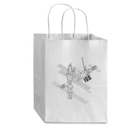 Astronaut  Space Station Iss Cub Paper Bag - 8 X 4 1/2 X 10 1/4 | Artistshot