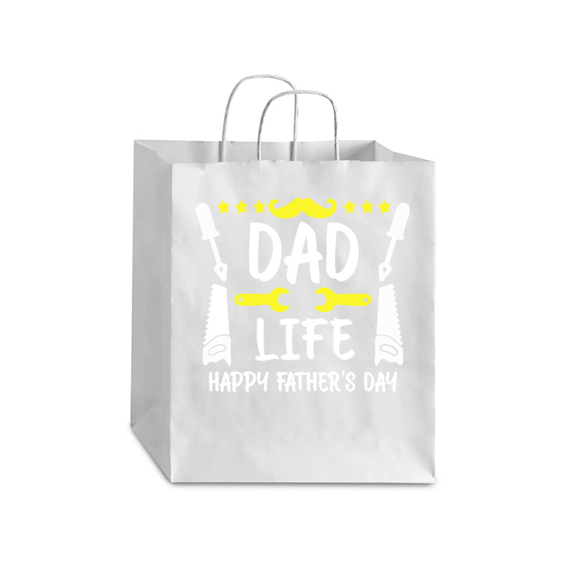 Fathers Day Debie Paper Bag - 10 X 5 X 13 | Artistshot