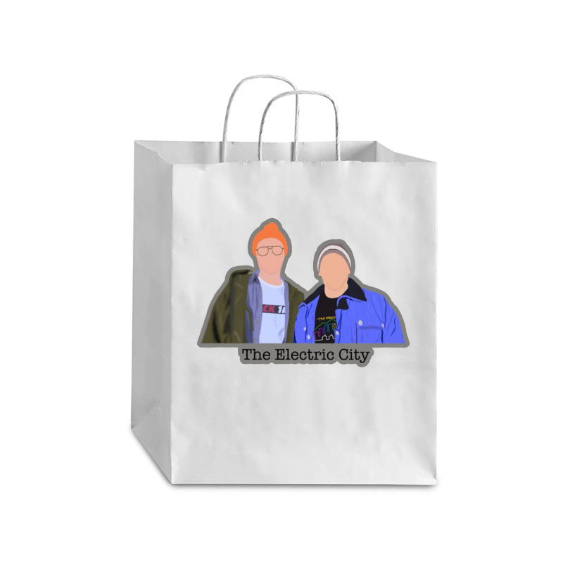 Music Comedy Debie Paper Bag - 10 X 5 X 13 | Artistshot