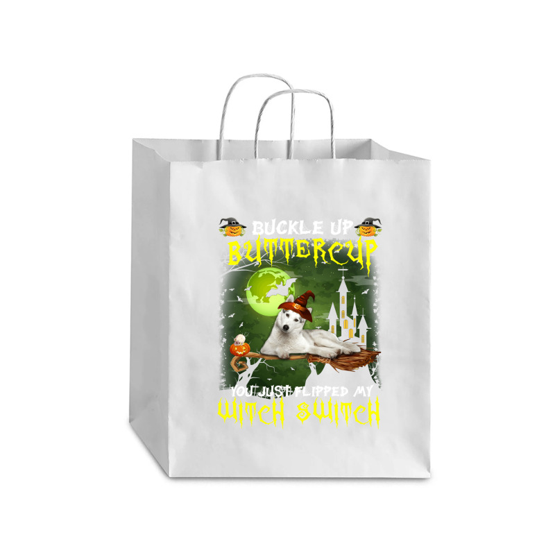 Siberian Husky Buckle Up Buttercup You Just Flipped My Witch Switch Debie Paper Bag - 10 X 5 X 13 | Artistshot