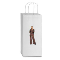 Killing Eve, Villanelle,jodie Comer,villanelle Jesus,drag,drag King,po Double Wine Paper Bag - 6 1/2 X 3 1/2 X 12 3/8 | Artistshot