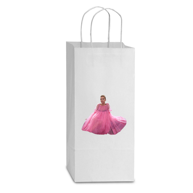 Killing Eve, Villanelle,jodie Comer,villanelle Jesus,drag,drag King,po Double Wine Paper Bag - 6 1/2 X 3 1/2 X 12 3/8 | Artistshot