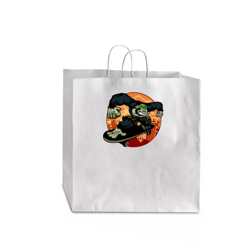 Gorilla Jumbo Paper Bag - 18 X 7 X 18 3/4 | Artistshot