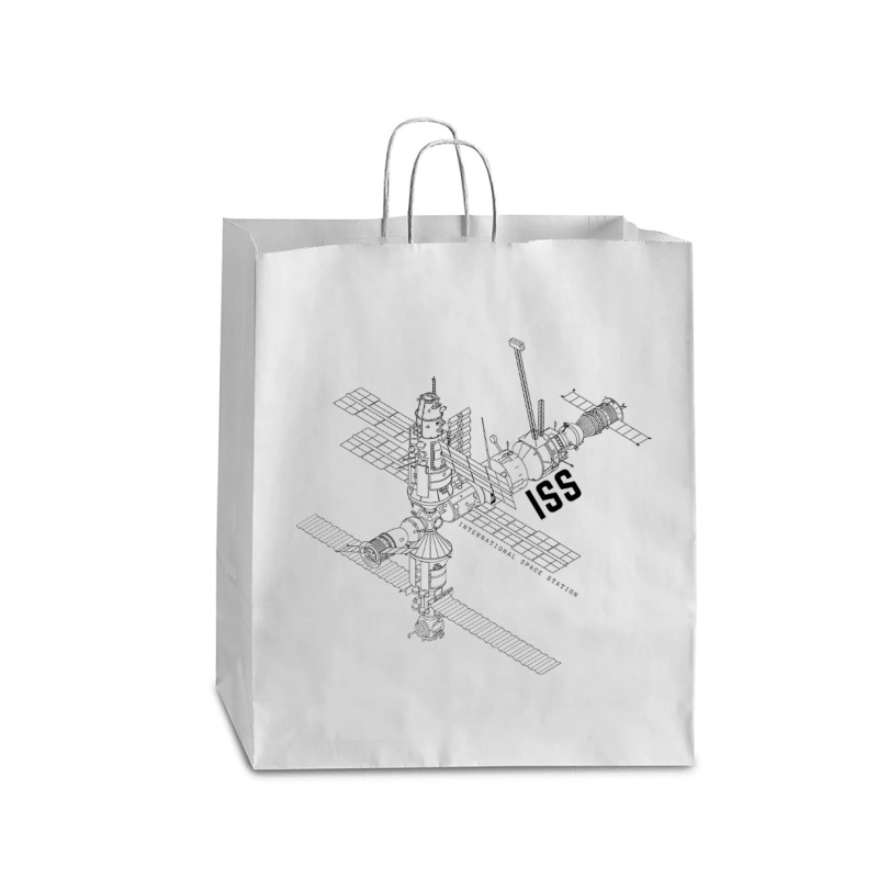 Astronaut  Space Station Iss Queen Paper Bag - 16 X 6 X 19 1/4 | Artistshot