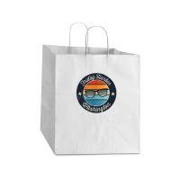 Friday Harbor Washington Souvenir Graphic Take Out Paper Bag - 14 X 10 X 15 1/2 | Artistshot