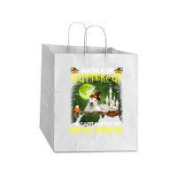 Siberian Husky Buckle Up Buttercup You Just Flipped My Witch Switch Take Out Paper Bag - 14 X 10 X 15 1/2 | Artistshot