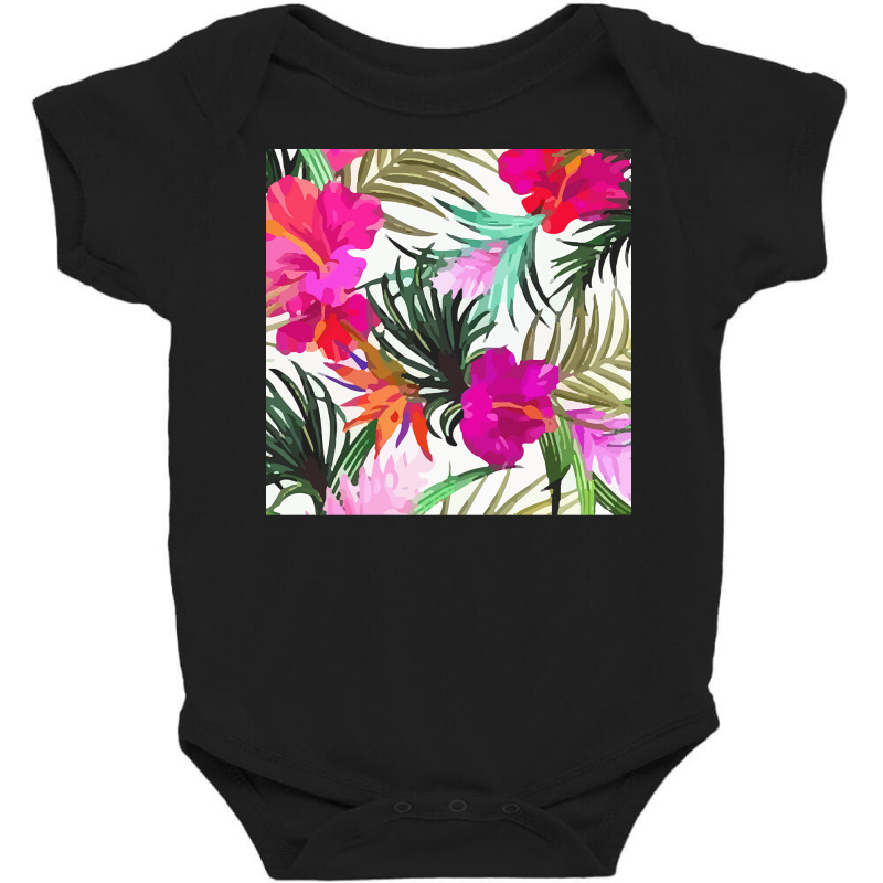 Tropical T  Shirt Tropical Fascinating Foliage T  Shirt Baby Bodysuit by cocksfootarmpit | Artistshot