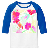 Tropical T  Shirt Tropical Fascinating Foliage T  Shirt Youth 3/4 Sleeve | Artistshot