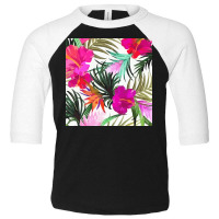 Tropical T  Shirt Tropical Fascinating Foliage T  Shirt Toddler 3/4 Sleeve Tee | Artistshot