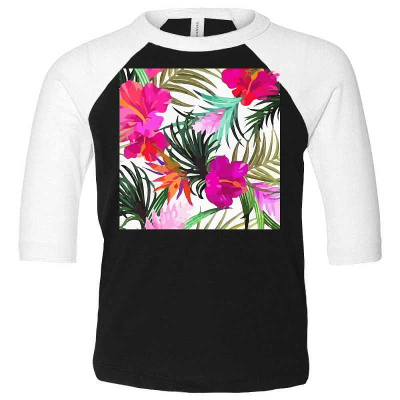 Tropical T  Shirt Tropical Fascinating Foliage T  Shirt Toddler 3/4 Sleeve Tee by cocksfootarmpit | Artistshot