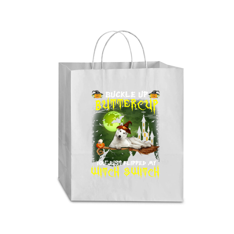 Siberian Husky Buckle Up Buttercup You Just Flipped My Witch Switch Traveler Paper Bag -13 X 6 X 15 3/4 | Artistshot