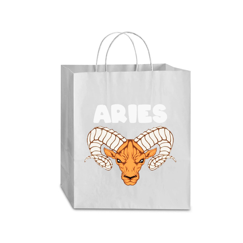 Aries Ram Zodiac Traveler Paper Bag -13 X 6 X 15 3/4 | Artistshot