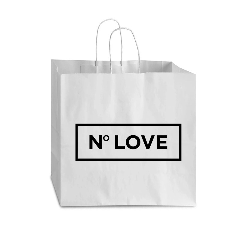 No Love Vogue Paper Bag - 16 X 6 X 12 | Artistshot