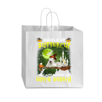 Siberian Husky Buckle Up Buttercup You Just Flipped My Witch Switch Vogue Paper Bag - 16 X 6 X 12 | Artistshot