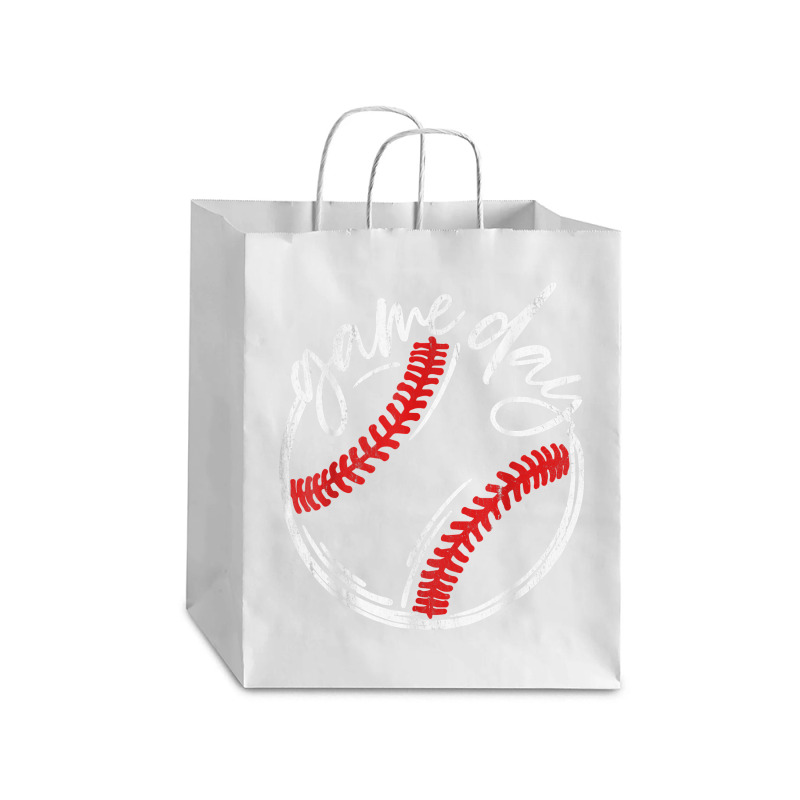 Game Day Baseball Baseball Life Softball Life For Mom T Shirt Debie Paper Bag - 10 X 5 X 13 | Artistshot