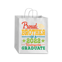 Proud Brother Of A 2022 Kindergarten Graduate Graduation T Shirt Debie Paper Bag - 10 X 5 X 13 | Artistshot