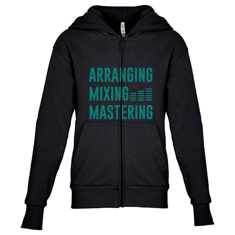 Arranging Mixing Mastering Music Youth Zipper Hoodie by YenNgoc | Artistshot