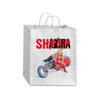 Beautiful Motorcyclist Debie Paper Bag - 10 X 5 X 13 | Artistshot