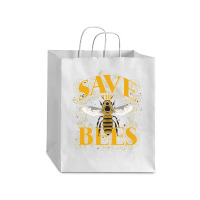 Bee Beekeeper Apiarist Environmental Awareness Honeybee 281 Hive Beeke Debie Paper Bag - 10 X 5 X 13 | Artistshot