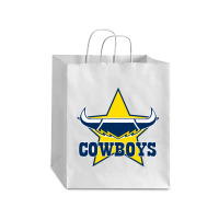 The-north-queensland-cowboys-pen Debie Paper Bag - 10 X 5 X 13 | Artistshot