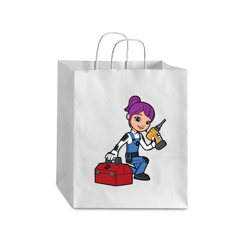 Gabby Blaze And The Monster Machines Debie Paper Bag - 10 X 5 X 13 | Artistshot