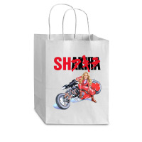 Beautiful Motorcyclist Cub Paper Bag - 8 X 4 1/2 X 10 1/4 | Artistshot