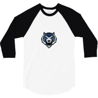 Lincoln Blue Tigers 3/4 Sleeve Shirt | Artistshot