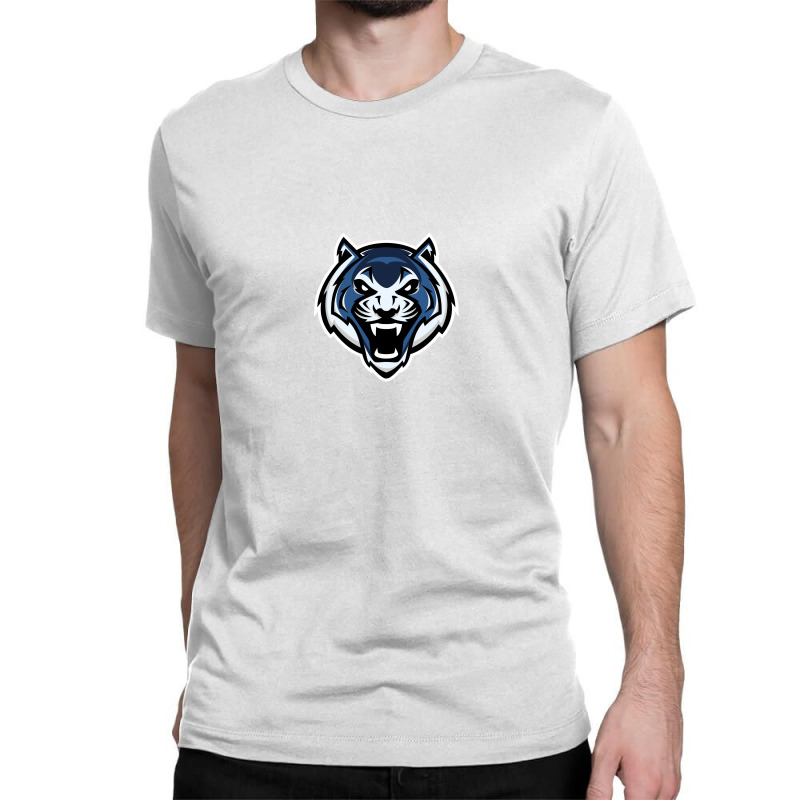 Lincoln Blue Tigers Classic T-shirt by tonyleo | Artistshot