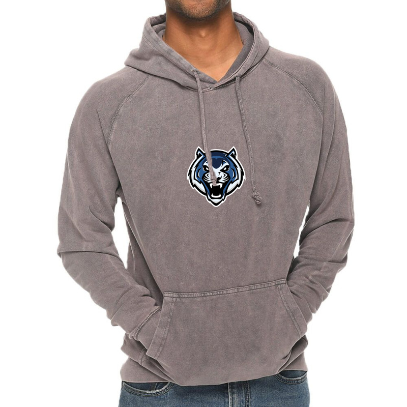 Lincoln Blue Tigers Vintage Hoodie by tonyleo | Artistshot