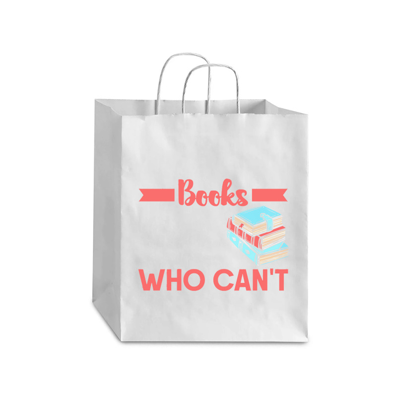 Reading T  Shirt The Man Who Does Not Read Books T  Shirt (1) Debie Paper Bag - 10 X 5 X 13 | Artistshot