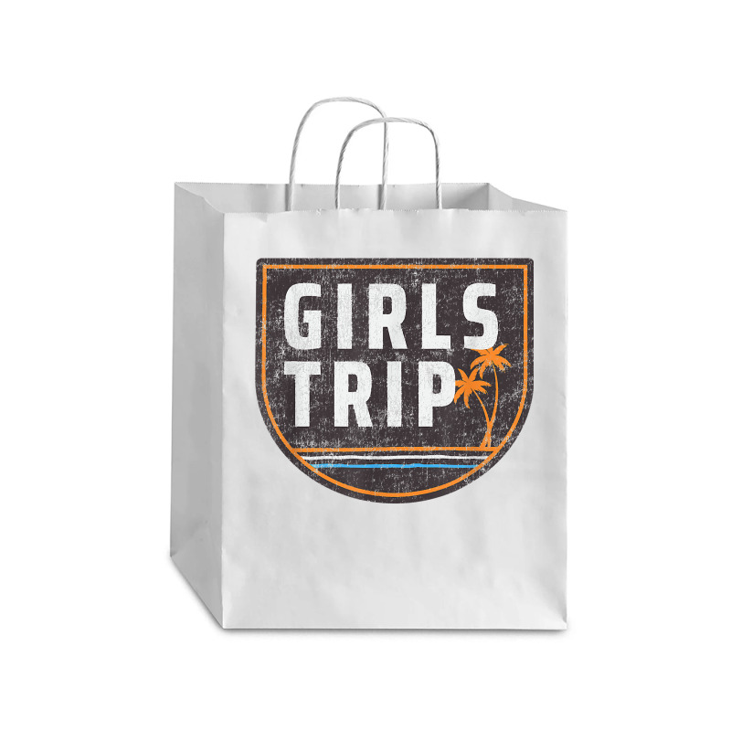 Womens Matching Girls Trip   Vacation Weekend Road Trip T Shirt Debie Paper Bag - 10 X 5 X 13 | Artistshot