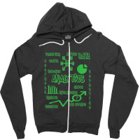 Data Analyst Analytics Science Zipper Hoodie | Artistshot