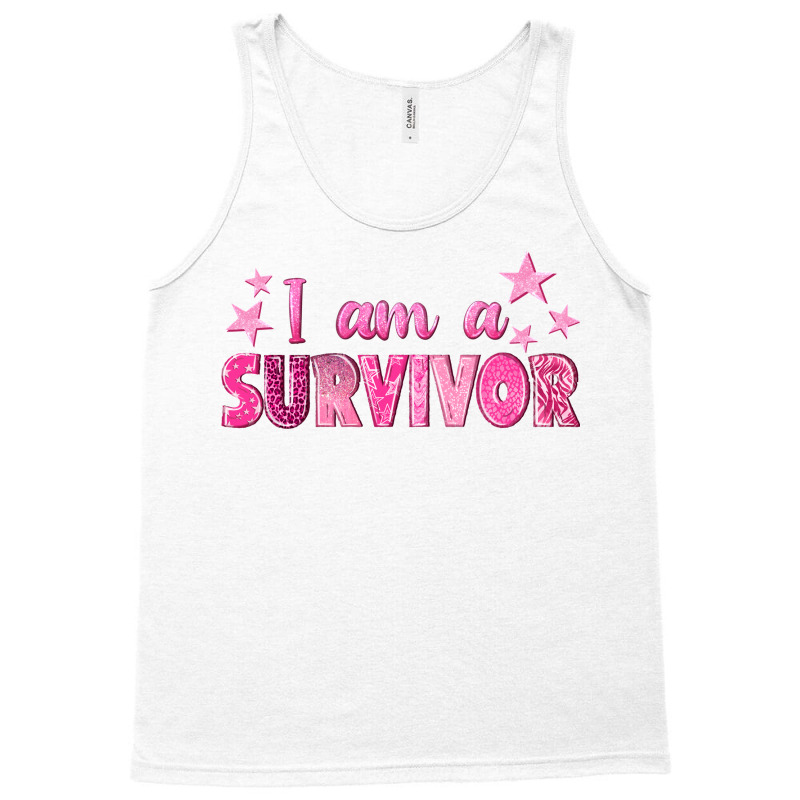 I Am A Survivor Breast Cancer Tank Top | Artistshot