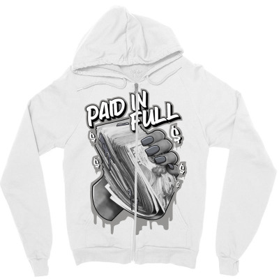 Cool Grey 11 Zipper Hoodie Designed By Sport Station