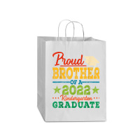 Proud Brother Of A 2022 Kindergarten Graduate Graduation T Shirt Mart Paper Bag -13 X 7 X 17 | Artistshot