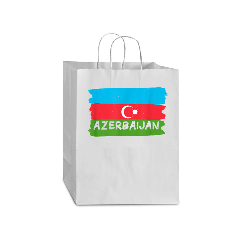 Azerbaijan T Shirt Mart Paper Bag -13 X 7 X 17 | Artistshot