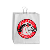 Bella Vista Private School,bella Vista Broncos Queen Paper Bag - 16 X 6 X 19 1/4 | Artistshot